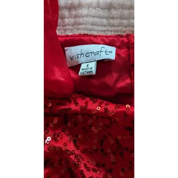 Chasing Fireflies Sweet Devil Costume Sequin Lace Leggings Dress Cosplay - Picture 9 of 12